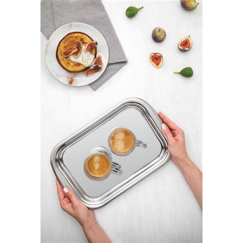 Tramontina CosmosStainless Steel Rectangular Tray 39 Cm Tramontina