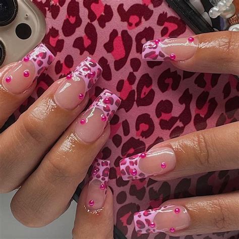 Gel X Nails Riverside Ca On Instagram Monochromatic Cheetah