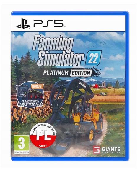 Farming Simulator 22 Na Ps4 I Ps5 Ps4 Stan Używany 185 99 Zł