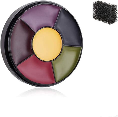 Mysense 6 Color Bruise Wheel Special Effects SFX Zombie Makeup Kit