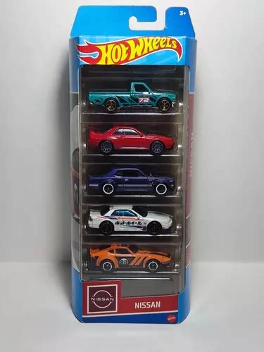 Hot Wheels Pack Nissan Skyline Fairlady Silvia Datsun Meses