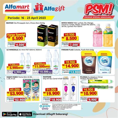 Katalog Promo Alfamart Minggu 23 April 2023 Banyak Promo Lebaran