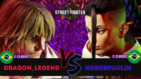 Sf Dragon Legend Ken Vs Horuspaulin Jamie Replay Match