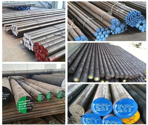 Cold Rolled Steel Round Bar Mold Forged Steel Round Bar 4cr5mosiv S136