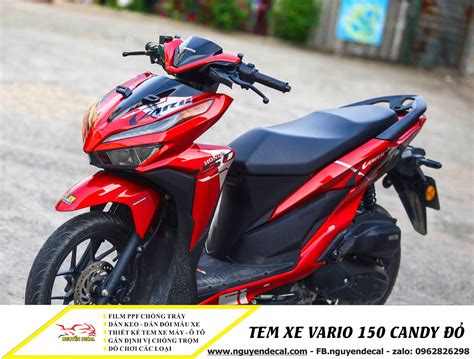 Chọn Mẫu Tem Xe Phù Hợp Cho Vario 150 Và Top 10 Mẫu Tem Xe Vario 150