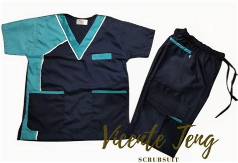 Scrub Suit With Cargo Pants Lazada Ph