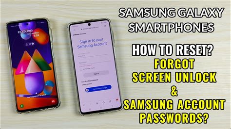 How To Reset Screen Unlock And Samsung Account Password On Samsung Galaxy