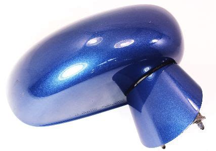 Rh Side View Mirror Audi Tt Mk Lz W Blue Pearl Genuine