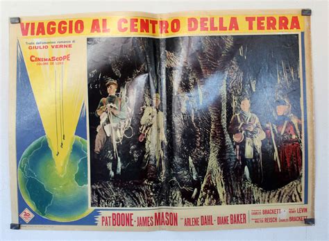 Viaggio Al Centro Della Terra Movie Poster Jouney To The Center Of