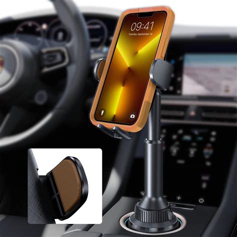 Cup Holder Phone Mount For Car No Shaking Cup Phone Holder For Car