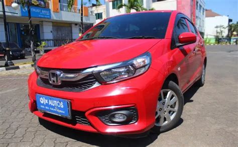 Olxmobbi Honda Brio Satya E Bensin Mt Merah Mobil Bekas