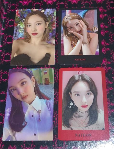 Wts TWICE NAYEON PHOTOCARDS TZUYU JIHYO DAHYUN CHEAP CLEARANCE SALE