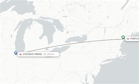 Direct Non Stop Flights From Portland To Chicago Schedules