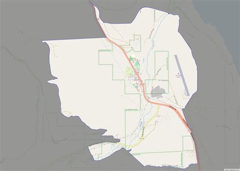 Map of Lee Vining CDP - Thong Thai Real