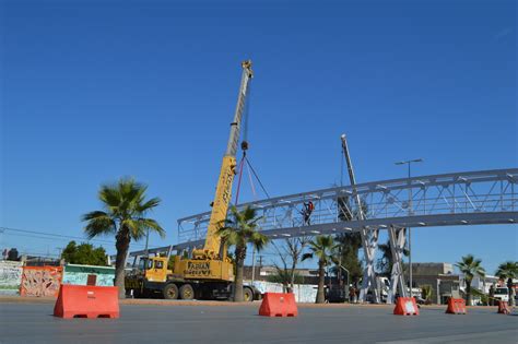 Concluir N Puentes Peatonales De La Torre N Matamoros Este Mes El