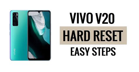 How To Vivo V Hard Reset Factory Reset Simple Steps