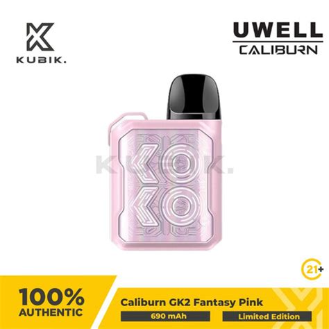 Jual Uwell Caliburn Gk Pink Pod Kit Mah Authentic Caliburn Gk