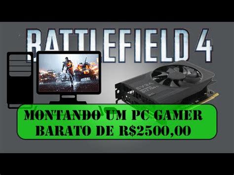 Monte seu PC Gamer Barato de até 2500 Reais Meu Pc Gamer