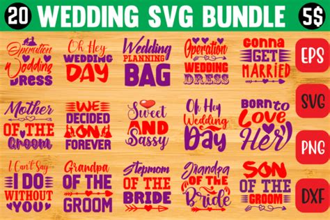 Wedding Svg Bundle Bundle · Creative Fabrica