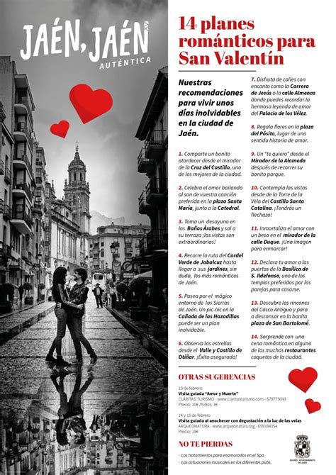 10 Planes Románticos para Disfrutar en San Valentín