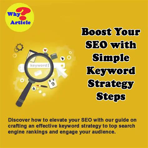 Boost Your Seo With Simple Keyword Strategy Steps