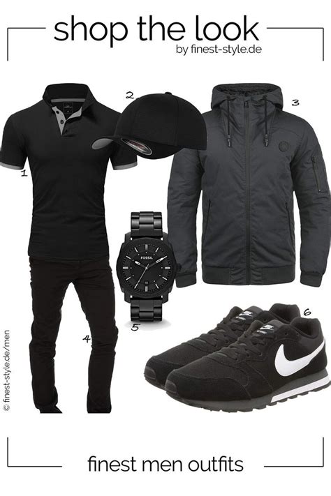 Look Für Herren Mit Einzelteilen Von Fossil Flexfit Nike Amaciandsons