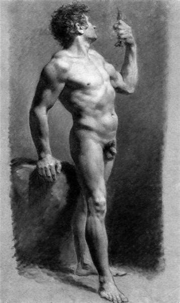 Male Nude Turning C Pierre Paul Prud Hon Wikiart Org