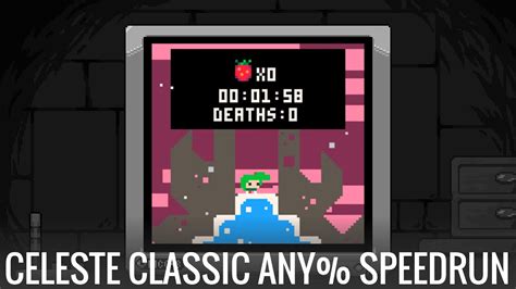 Celeste Classic Pico 8 Any Speedrun In 1 58 Igt Youtube