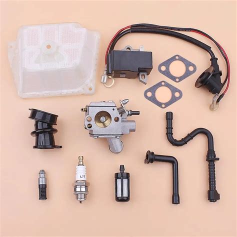 Carburetor Carb Ignition Coil For Stihl MS361 MS 361 Intake Manifold