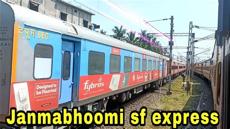 Lingampalli To Vishakapatnam Janmabhoomi Sf Express Youtube