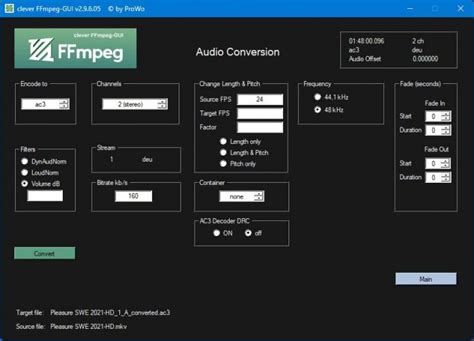 Clever Ffmpeg Gui обзор и системные требования