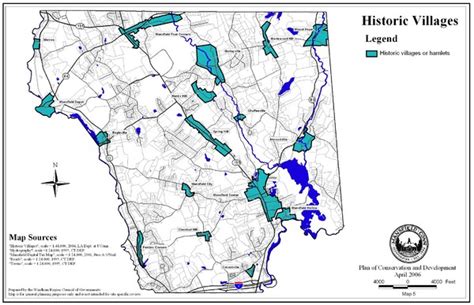 Historic Villages of Mansfield Connecticut Map - Mansfield Connecticut ...