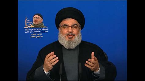 Hisbollah Chef Nasrallah Warnt Israel Vor Weiteren Raketenangriffen