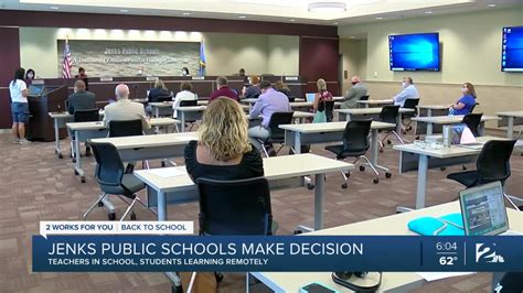 Jenks Public Schools To Start School Year Virtually