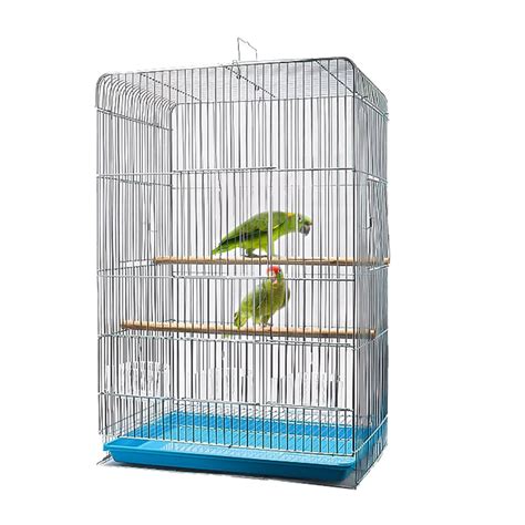 Parakeet Bird Cage 236 Inch Wire Birdcage Hanging Bird House With