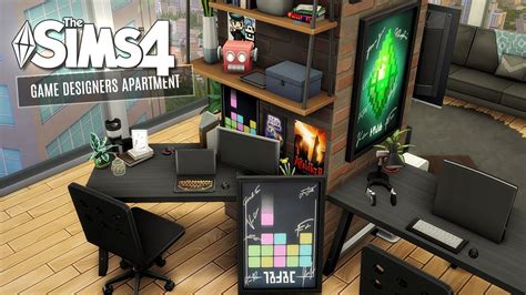 Game Designers Apartment 888 Spire Apartments Part 1 The Sims 4