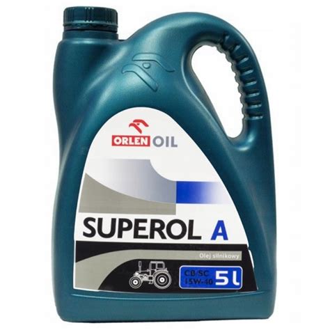 ORLEN SUPEROL A 15W40 olej silnikowy 5L QFO845B50 za 62 zł z Płońsk