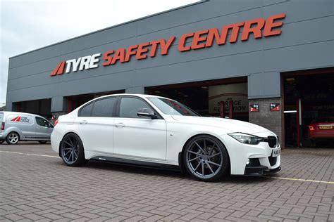 Bmw 3 Series F30 White Ispiri Ffr1d Wheel Wheel Front