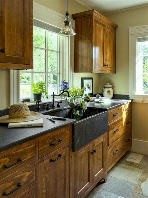 49 Pretty Farmhouse Kitchen Makeover Design Ideas On A Budget Besthomish