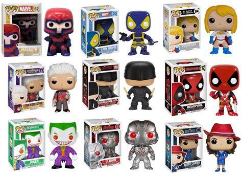 Funko POP DC And Marvel Superhero Mystery Pack 6 Random Funko POPs