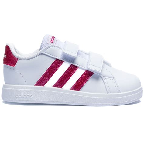 Tenis Adidas Para Bebe Menina - Tênis para Bebê adidas Grand Court 2.0 CF Velcro - Baby | Centauro