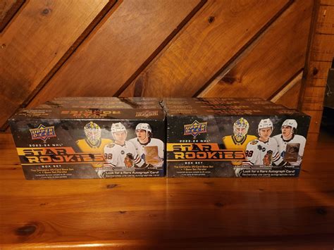 2023 24 Upper Deck Hockey NHL Star Rookies Box Set W Connor Bedard RC