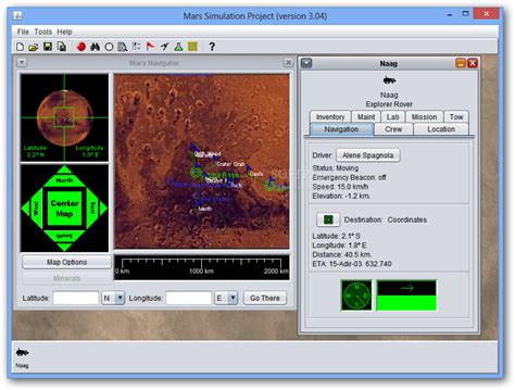 Mars Simulation Project 3.07 - Download, Screenshots