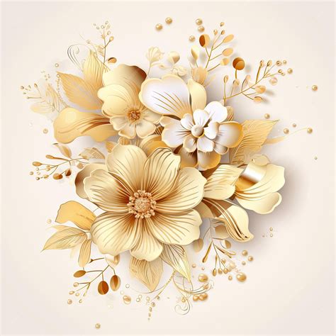 gold flower 6