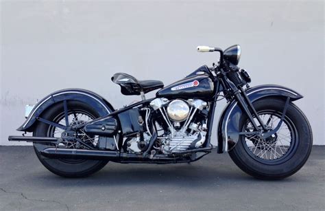 1947 Harley Davidson Knucklehead Bike Urious