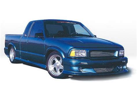 Chevrolet S10 Wings West Custom Style Body Kit With Bumper 890823 Chevrolet S10 Wings West