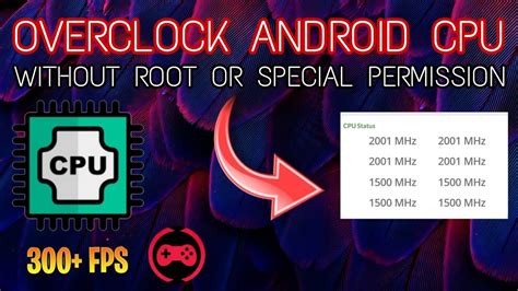 Max All Cpu Core How To Overclock Cpu On Android No Root No Root