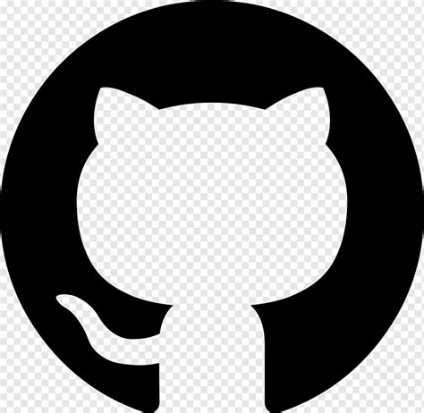 Cat Silhouette Github Font Awesome Svg Animation Pdf White Black