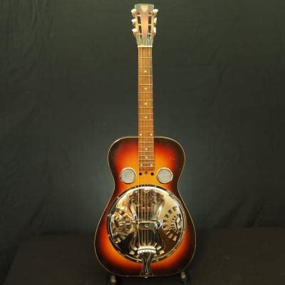 Dobro Square Neck Cherry Sunburst Reverb