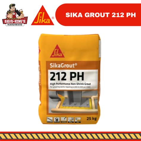 SIKA GROUT 212 PH CEMENTITIOUS GROUTING 25KG SAVG KING S HARDWARE TRADING